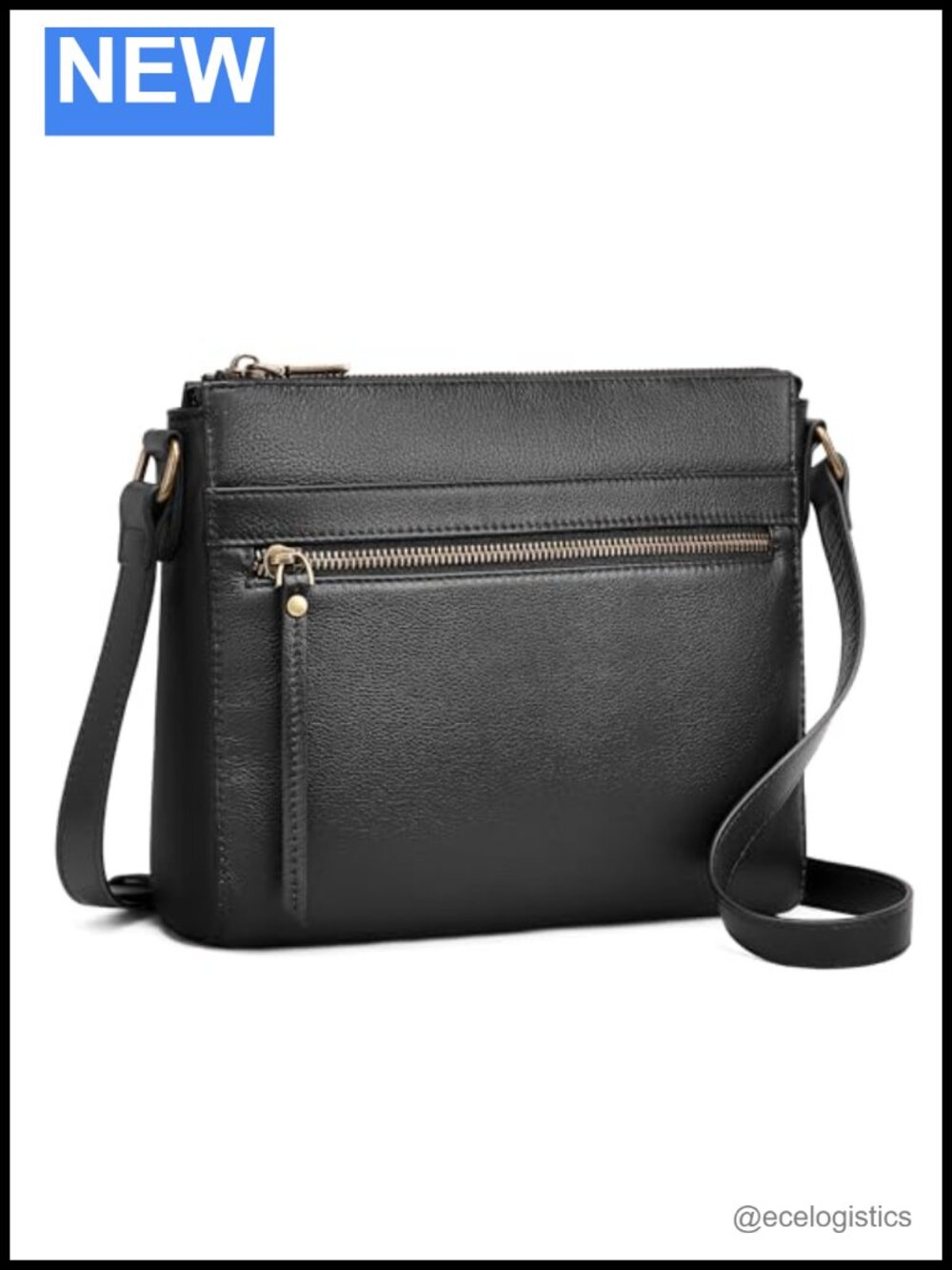 Genuine Leather Hobo Bag Crossbody Purse RFID Blocking Travel Shoulder Bag